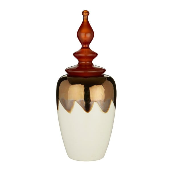 Dekorativní dóza Premier Housewares Amber, výška 38 cm