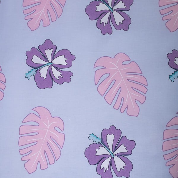 Modro-fialové bavlněné dětské povlečení na jednolůžko 140x200 cm Lilo and Stitch "Cute" – Jerry Fabrics-image-4
