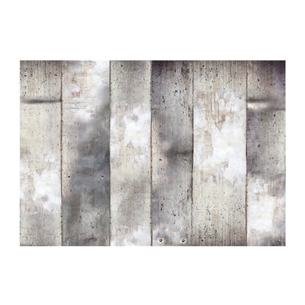 Šedá velkoformátová tapeta Artgeist Stripes, 400 x 280 cm