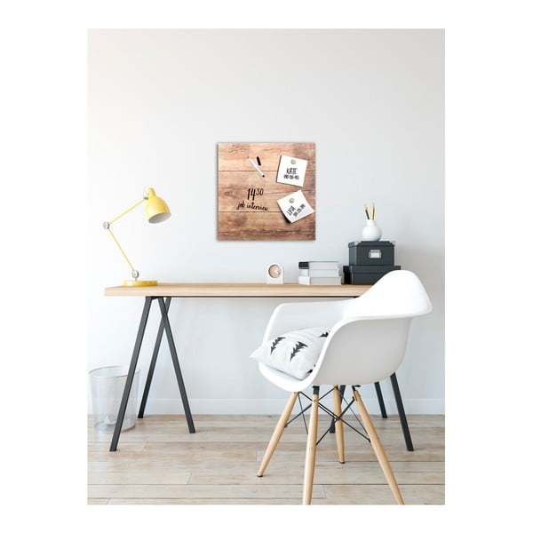 Magnetická tabule Styler Wood, 30 x 30 cm-image-2