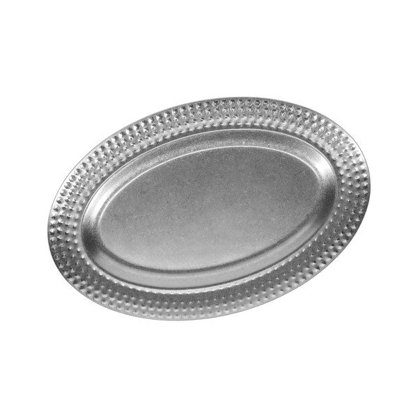 Servírovací tác z nerezové oceli 23x35 cm Serve – BonBistro
