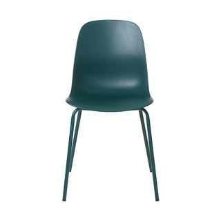 Tyrkysová plastová jídelní židle Whitby – Unique Furniture