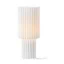 Bílá stolní lampa s textilním stínidlem (výška 45 cm) Catis – Markslöjd
