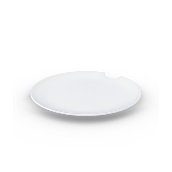 Sada 2 bílých talířů z porcelánu 58products, ø 28 cm