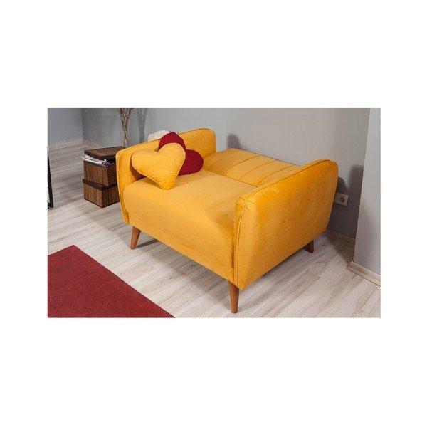 Žluté rozkládací křeslo Sifi-image-4