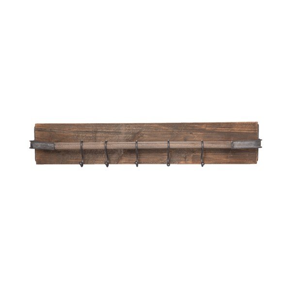 Nástěnný věšák s háčky Clayre & Eef Coat Rack, délka 81 cm