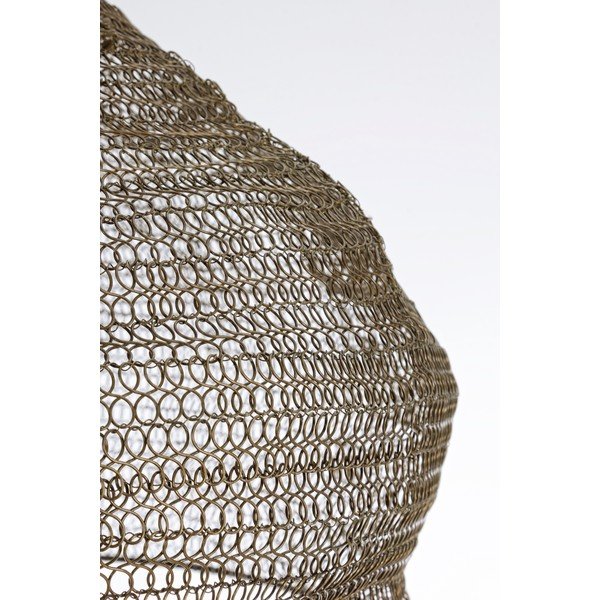 Ocelové závěsné svítidlo v mosazné barvě Amish – Bizzotto-image-2