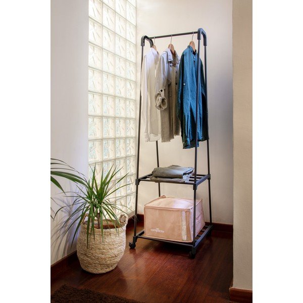 Vakuový plastový úložný box na oblečení 42x40x25 cm Pink Edition – Compactor-image-1