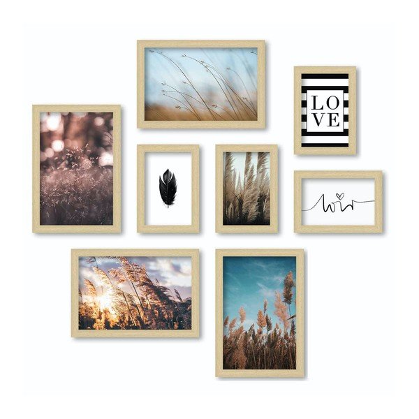 Obrazy v sadě 8 ks – Wallity