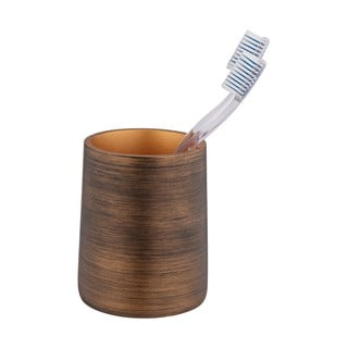 Hnědý kelímek na kartáčky Wenko Palena
