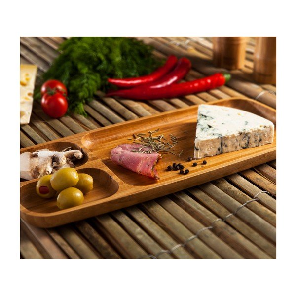 Bambusový servírovací podnos Bambum Fila, 32x14 cm-image-2