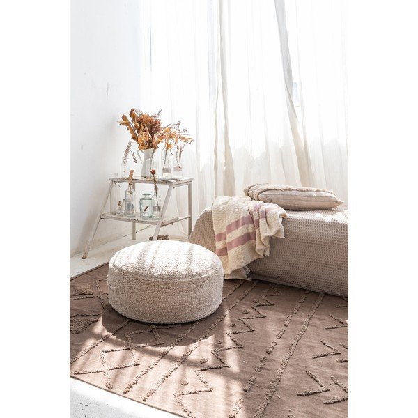 Krémový taburet Chill Natural – Lorena Canals-image-4