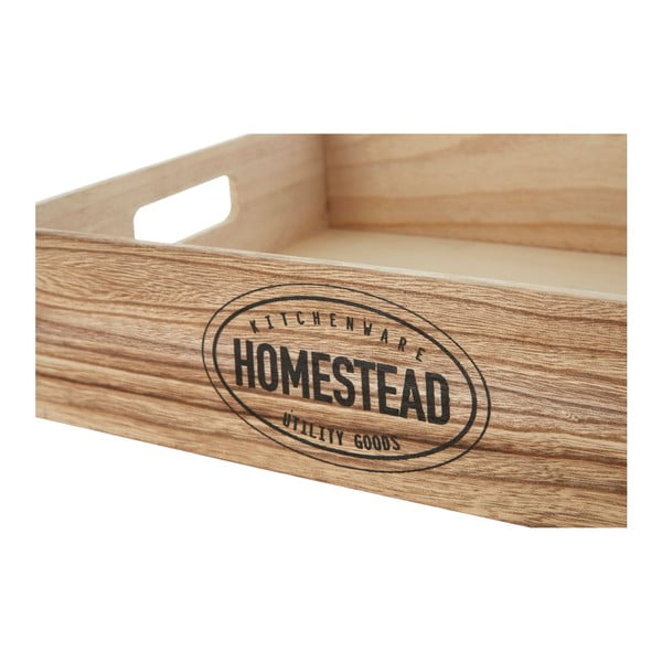 Dřevěný tác 28x38 cm Rustic Homestead – Premier Housewares-image-2