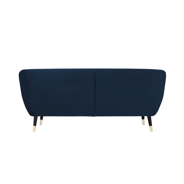 Tmavě modrá pohovka s černými nohami Mazzini Sofas Benito, 188 cm-image-4