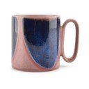 Modrý/růžový kameninový hrnek 390 ml Paint – Salt&Pepper
