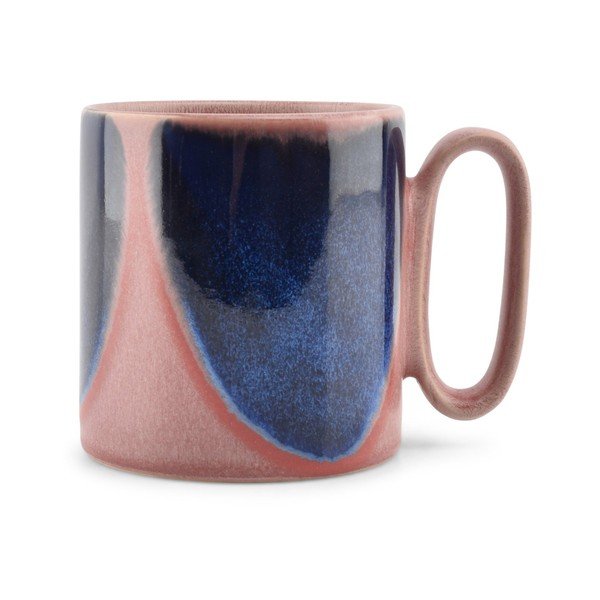 Modrý/růžový kameninový hrnek 390 ml Paint – Salt&Pepper