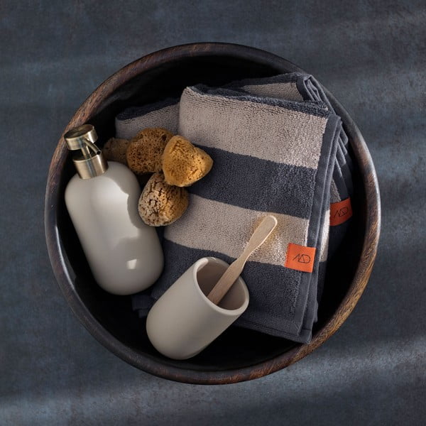 Krémový keramický dávkovač mýdla 200 ml Lotus – Mette Ditmer Denmark-image-2