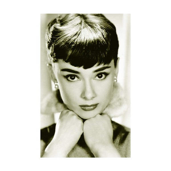 Audrey Hepburn, 81x51 cm