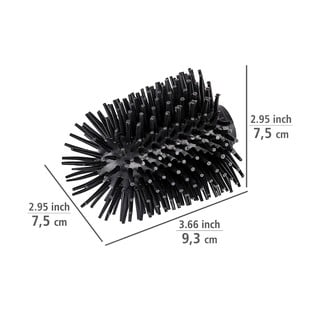 Náhradní silikonová hlavice WC kartáče Wenko, ø 7,5 cm
