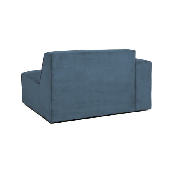 Modrý manšestrový modul pohovky (levý roh) Sting – Scandic-image-2