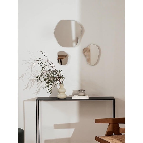 Sada 3 nástěnných zrcadel Westwing Collection Lia-image-1