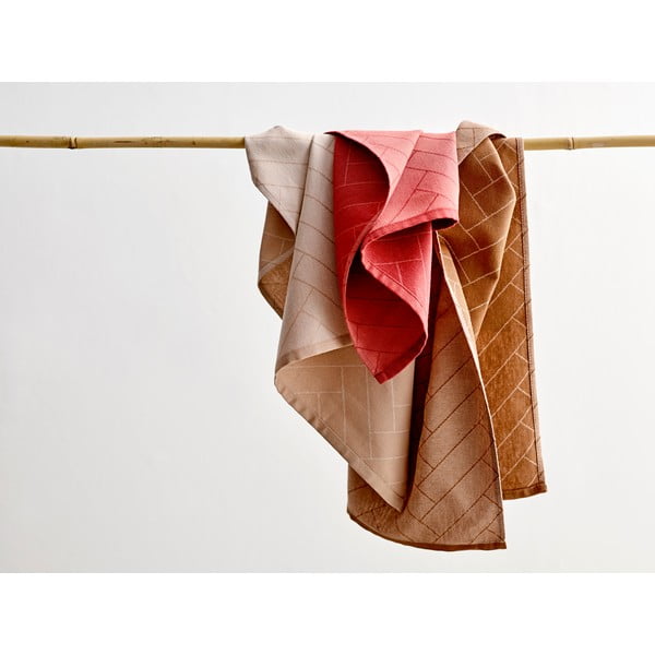 Béžová kuchyňská utěrka z bavlny Södahl, 50 x 70 cm-image-1