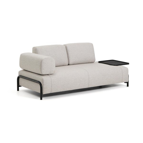 Šedobéžová modulární pohovka 220 cm Compo – Kave Home-image-2