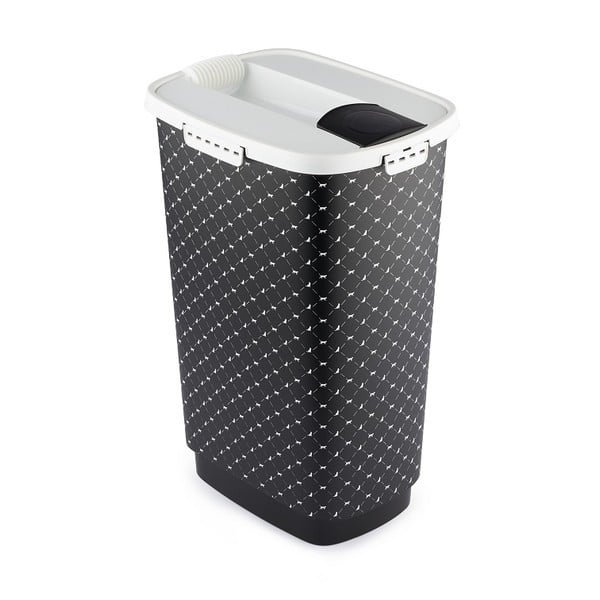 Černý box na granule 50 l Cody - Rotho