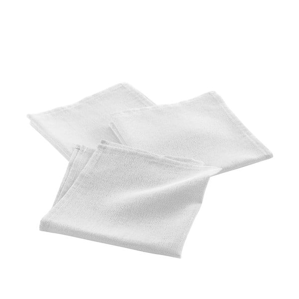 Textilní ubrousky v sadě 3 ks Silvery – douceur d'intérieur