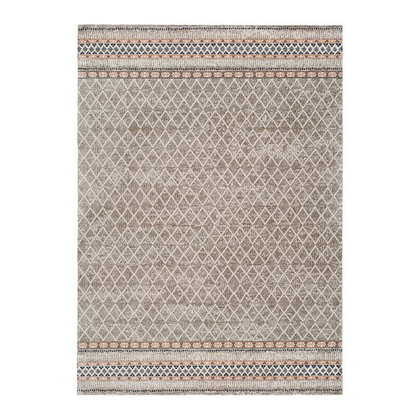 Šedý koberec vhodný i na ven Universal Sofie Silver Marro, 135 x 190 cm