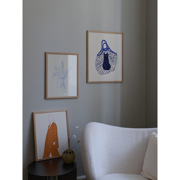 Plakát 30x40 cm The Cat’s In The Bag – Chloe Purpero Johnson – The Poster Club-image-2