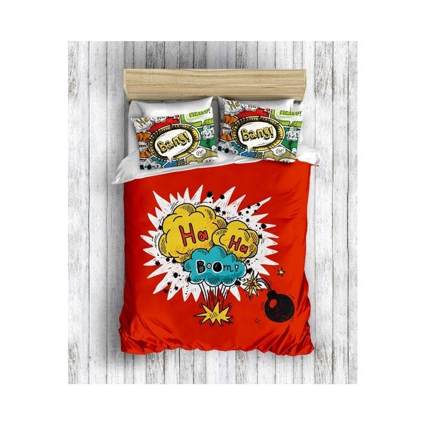 Bavlněné povlečení Bang Bang, 200 x 220 cm