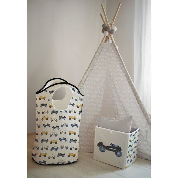 Látkový dětský úložný koš Ralley - Butter Kings-image-1