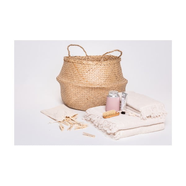 Sada 6 krémových ručníků a 2 osušek ze 100% bavlny Bonami Selection-image-3