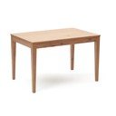 Rozkládací jídelní stůl s přídavnou deskou v dekoru dubu 80x120 cm Yain – Kave Home