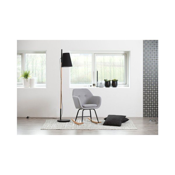 Světle šedé houpací křeslo Actona Emilia-image-1