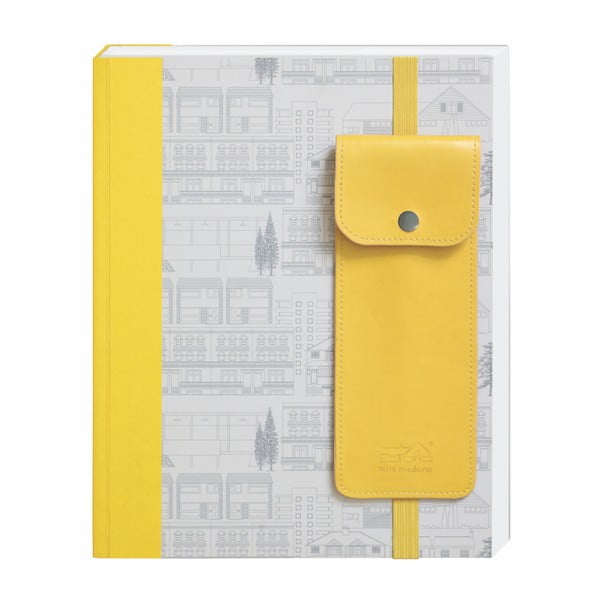 Zápisník s pouzdrem na tužky Portico Designs, 100 stran