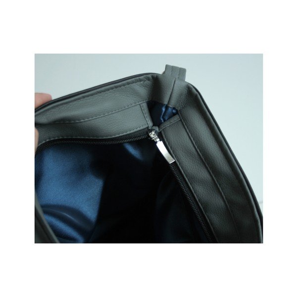 Bílo-šedá kabelka Dara bags Dariana Big No.91-image-1