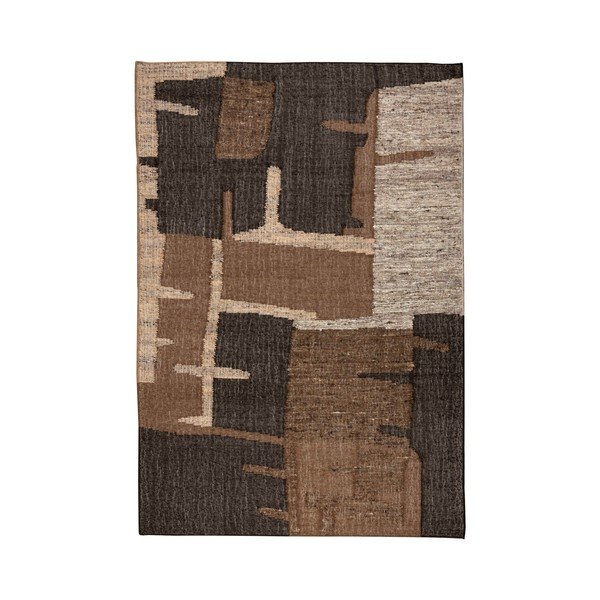 Hnědý vlněný koberec 160x230 cm Briton – Dutchbone