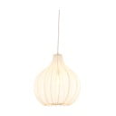 Béžové závěsné svítidlo s textilním stínidlem ø 50 cm Elati – Light & Living