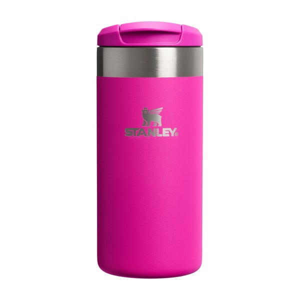 Růžový termo hrnek z nerezové oceli 350 ml AeroLight™ Transit Mug Violet Blossom – Stanley