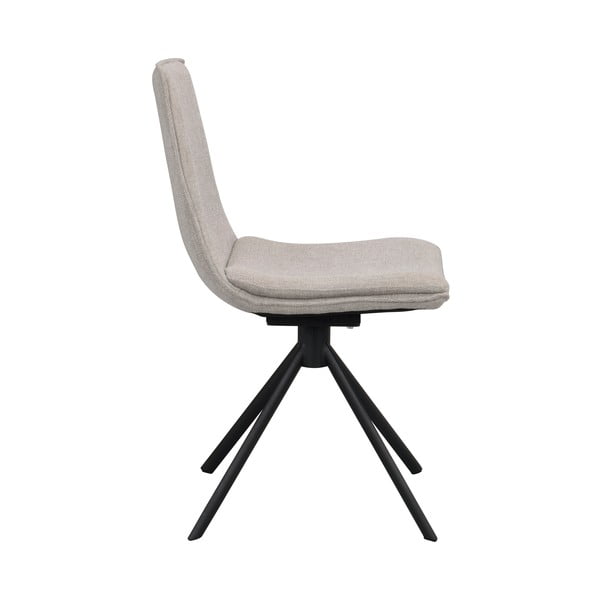 Béžové otočné jídelní židle v sadě 2 ks Lowell - Rowico-image-4