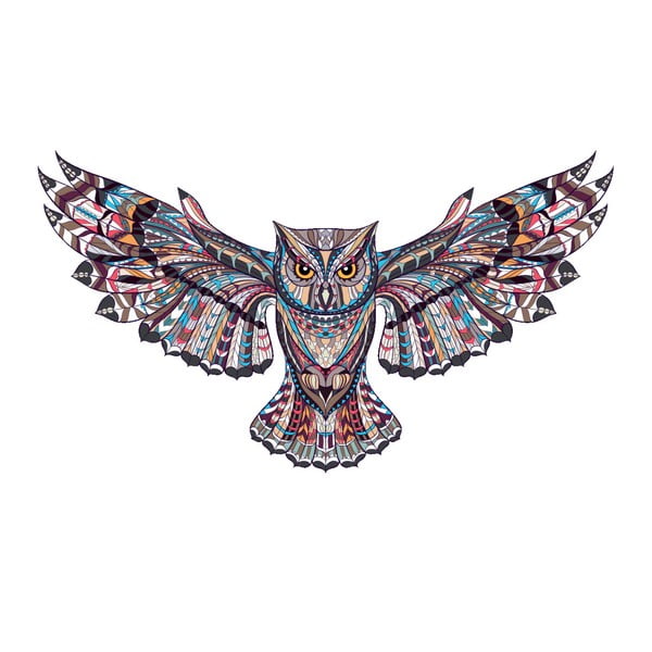 Samolepka Ambiance Owl-image-2