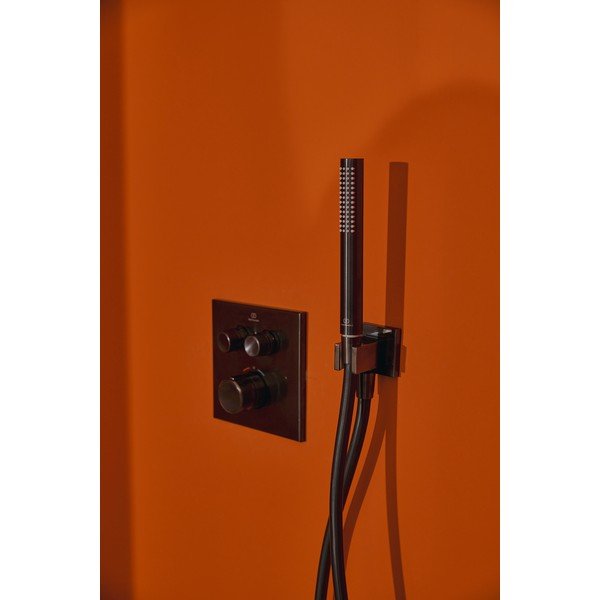 Antracitová kovová sprchová hlavice IdealRain – Ideal Standard-image-3