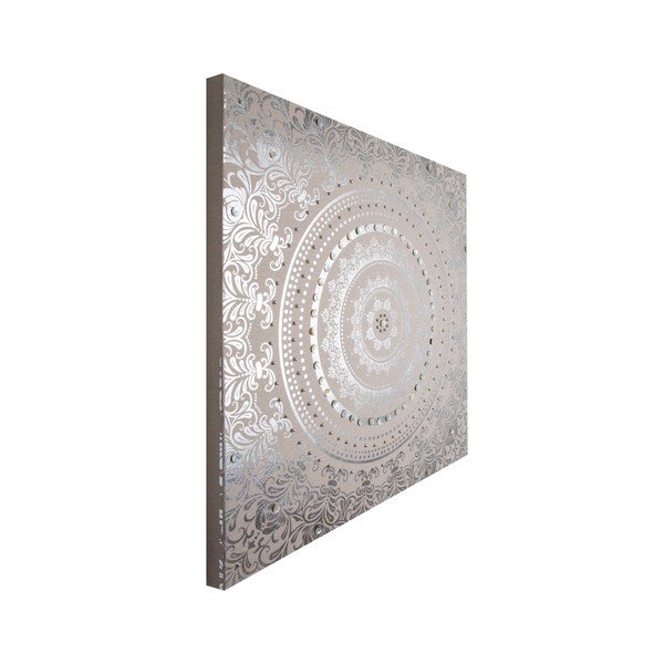 Zdobený látkový obraz Graham & Brown Cocoon, 80 x 80 cm-image-2