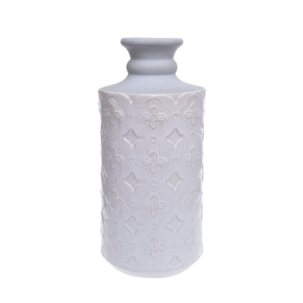 Bílá keramická váza Ewax Petals, výška 30 cm