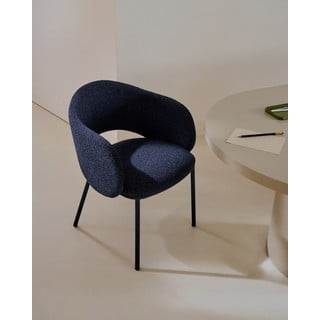 Tmavě modrá jídelní židle Maina – Kave Home