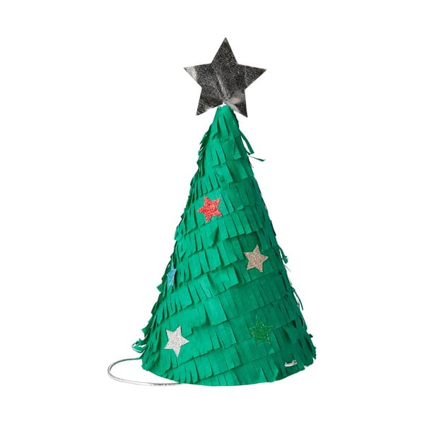 Párty čepičky v sadě 6 ks Christmas Tree – Meri Meri