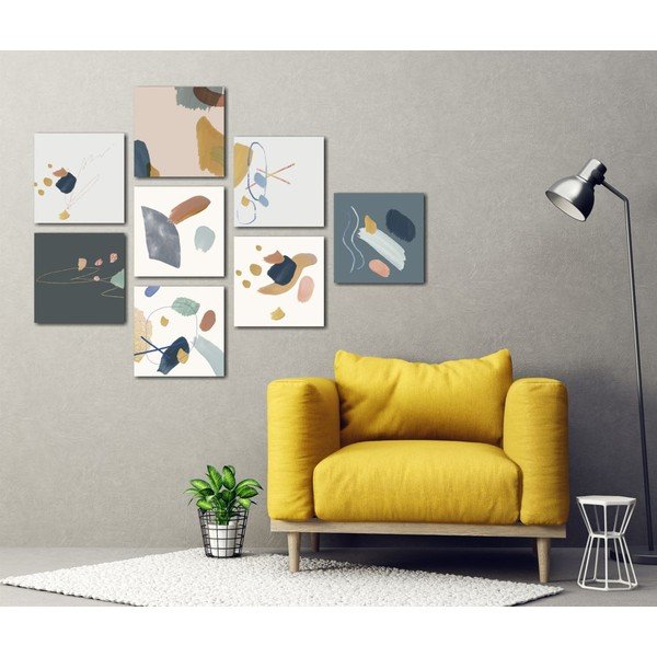 Sada 8 obrazů Insigne Pastel-image-1