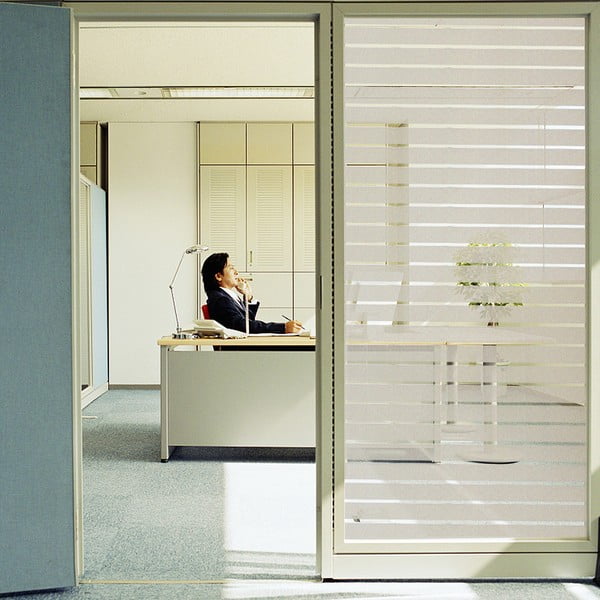 Matná nálepka na sklo s ochranným filmem Ambiance Lines, délka 2 m-image-4